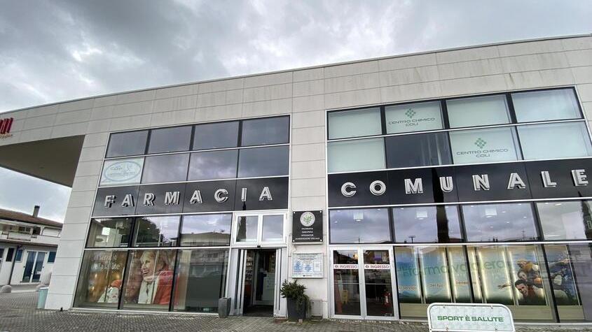 La sede della farmacia comunale a Le Melorie nel territorio di Ponsacco