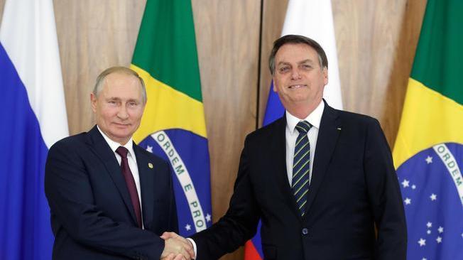 Bolsonaro, 'buone prospettive cooperazione Russia-Brasile'