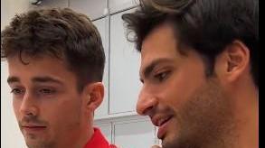 Maranello: Leclerc e Sainz davanti alla nuova F1 Ferrari : "Mamma mia è incredibile!" Domani la presentazione