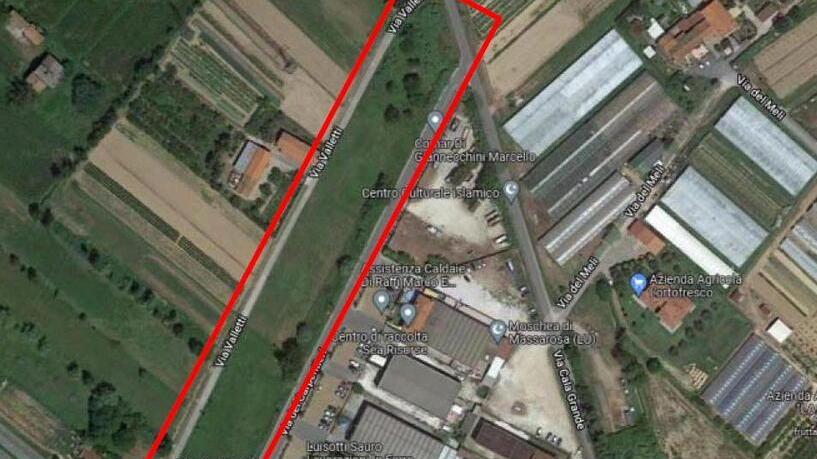 L’area del nuovo parco