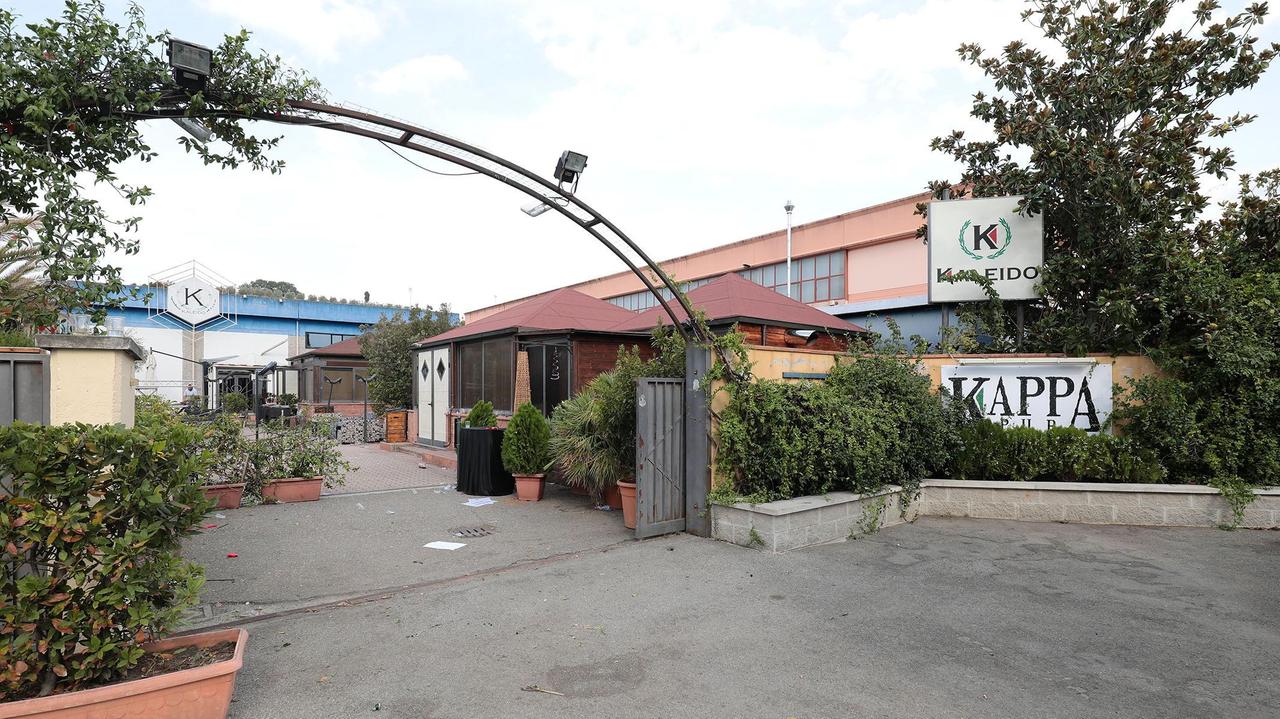 Il piazzale esterno del Kaleido di Castelfiorentino