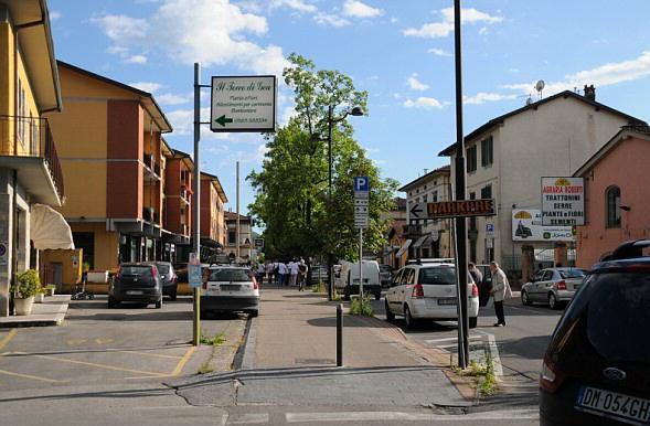Il viale di San Concordio