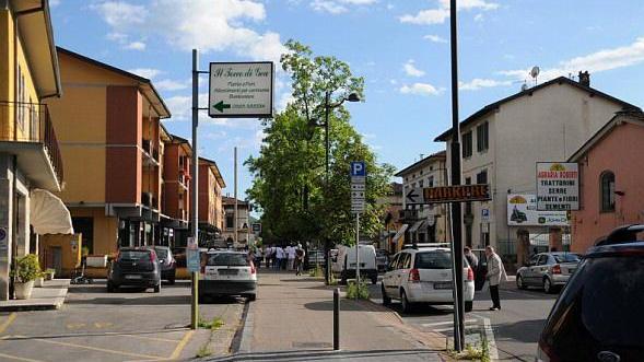 Il viale di San Concordio