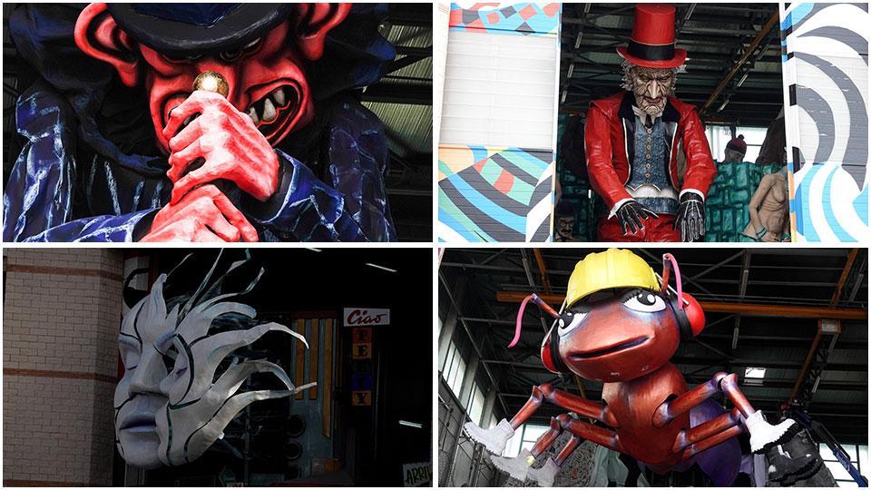 Carri, colori ed emozioni con re Carnevale, da Lauro-pontefice a Putin e Draghi
