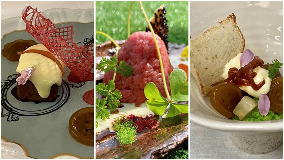 la lingua, la tartare e la guancia
