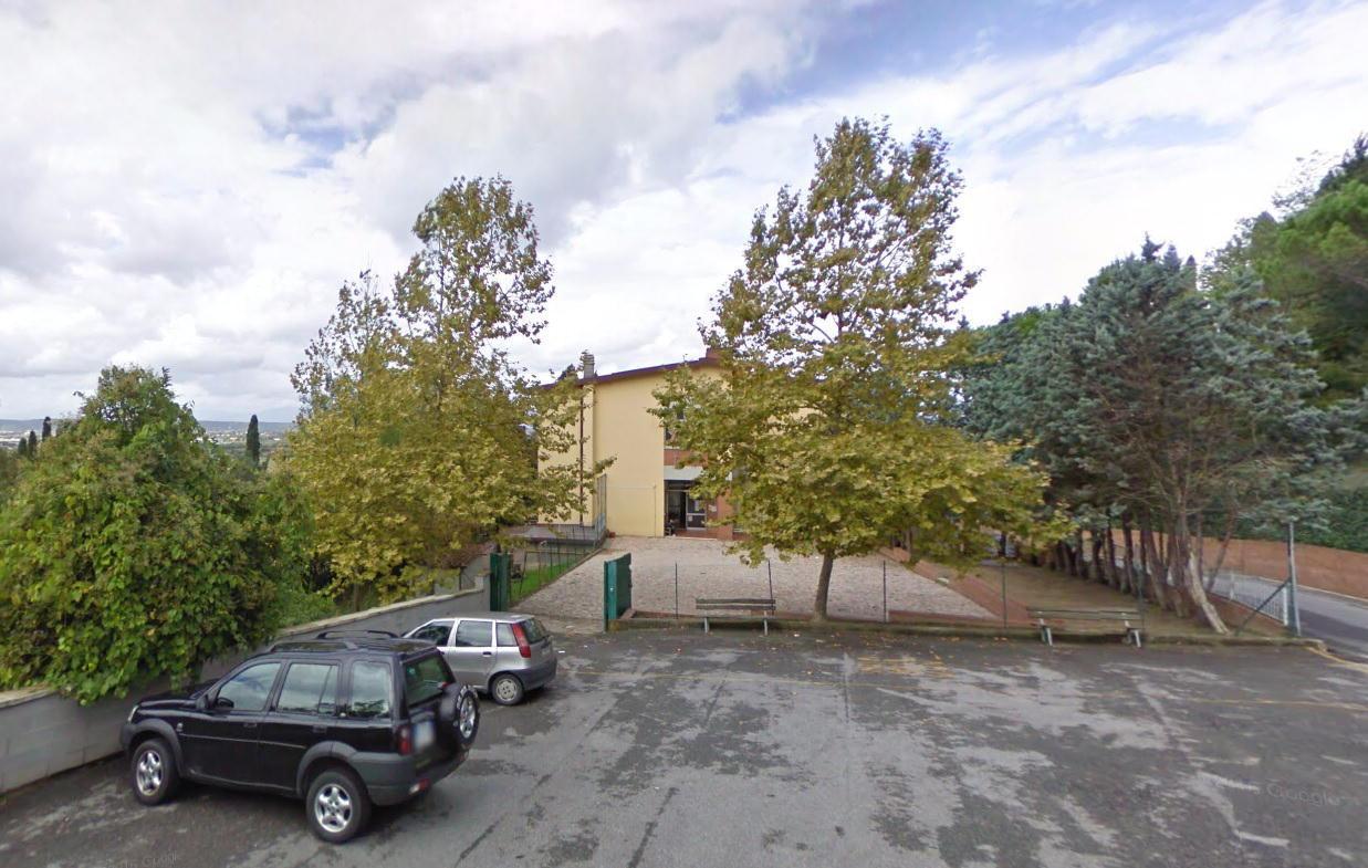 La scuola elementare Cardi a Cigoli, nel comune di San Miniato