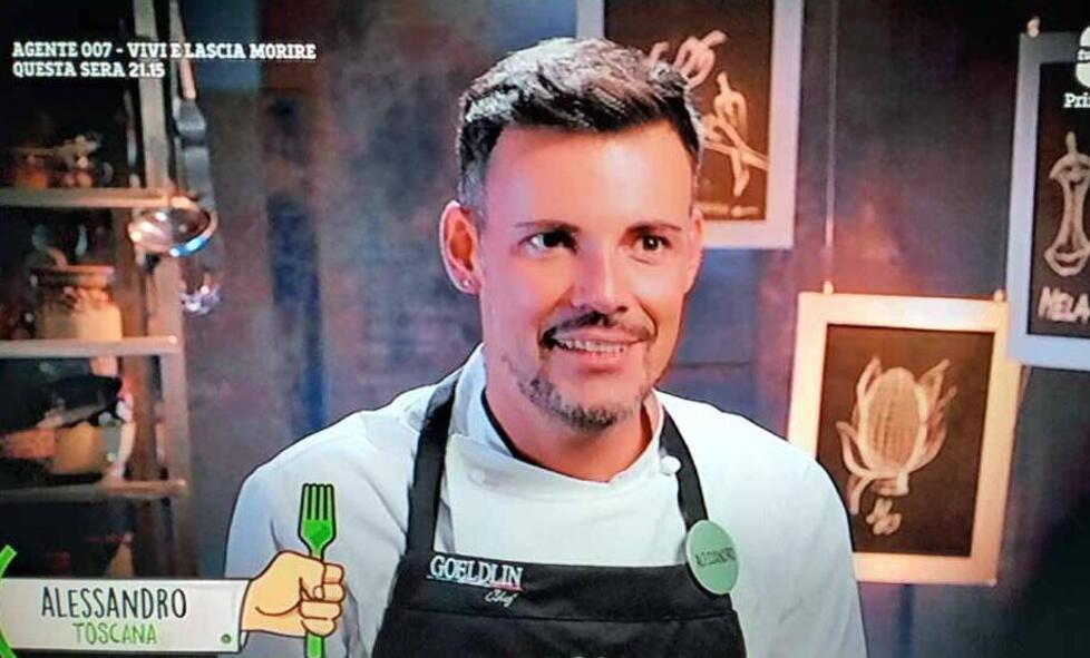 Alessandro Bandoni in trasmissione su Tv8
