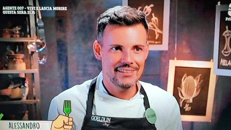Alessandro Bandoni in trasmissione su Tv8