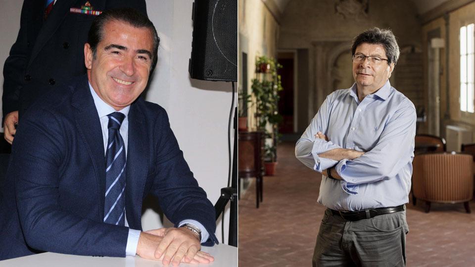 Gerardo Boragine, presidente del tribunale di Lucca, Professor Rocco De Nicola, direttore di Scuola Imt Alti Studi Lucca