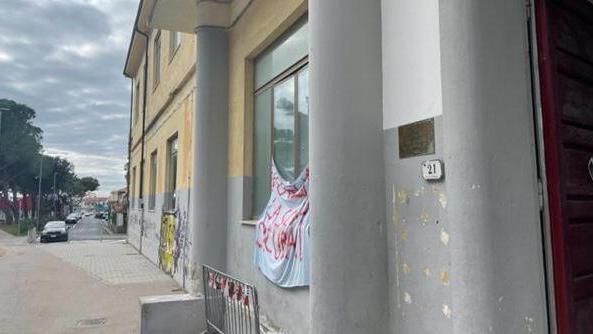L’esterno dell’Alberghiero