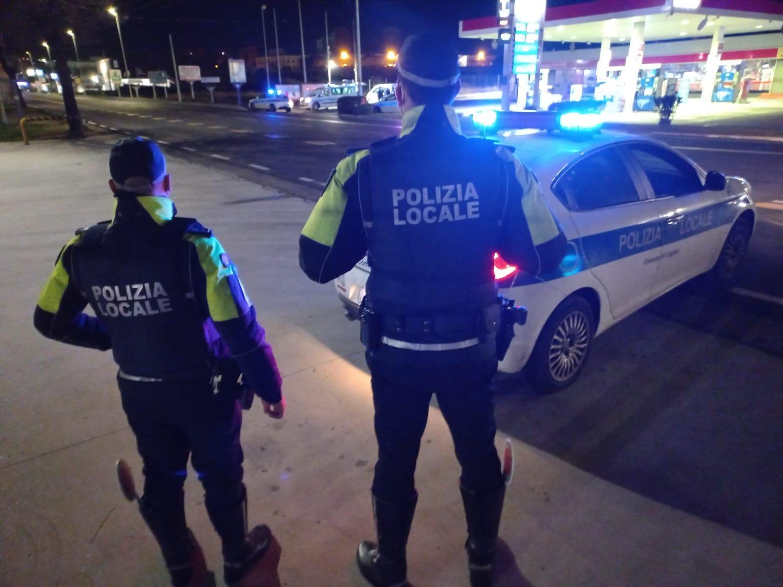 Controlli della polizia locale a Cagliari, 4 patenti ritirate per guida in stato di ebbrezza