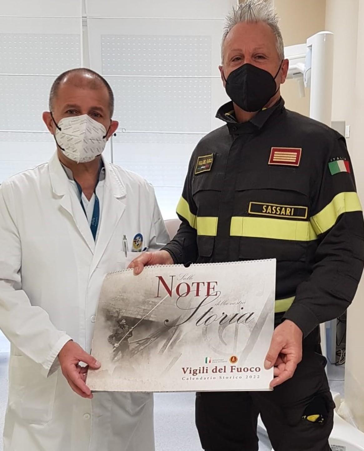 Al Mater Olbia lo screening per i vigili del fuoco