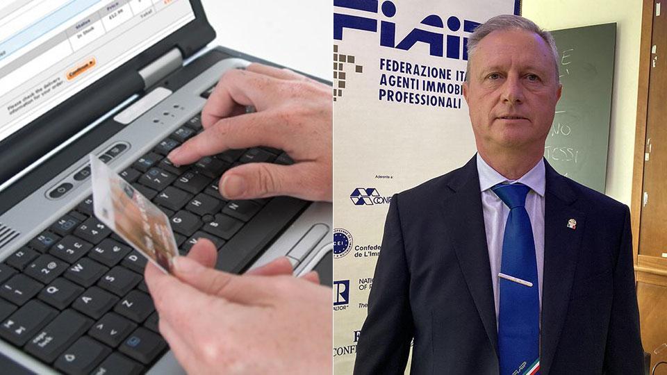 Attenti agli acquisti on line, Il presidente della Fiaip provinciale, Maurizio Pioli
