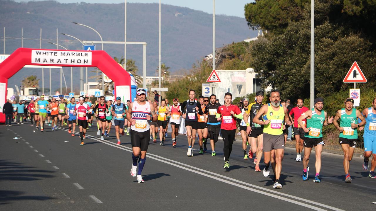 Marina di Carrara, Boufars vince la White Marble Marathon