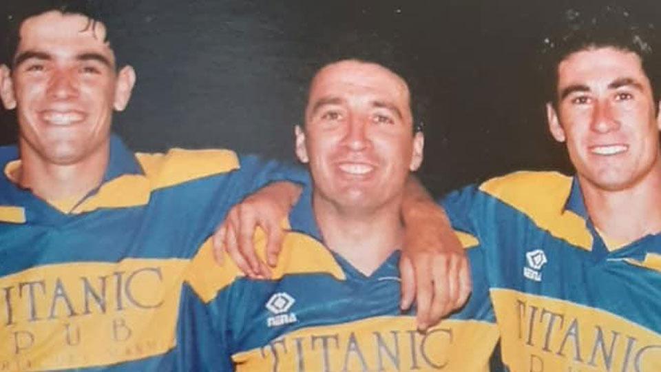 Luigi Tosi con i figli Federico e Francesco