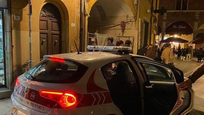 L’intervento della Municipale