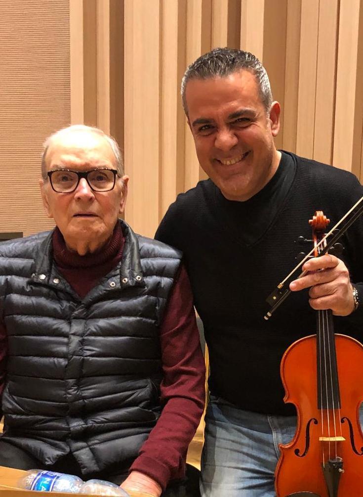 Ennio Morricone e Simone Pittau