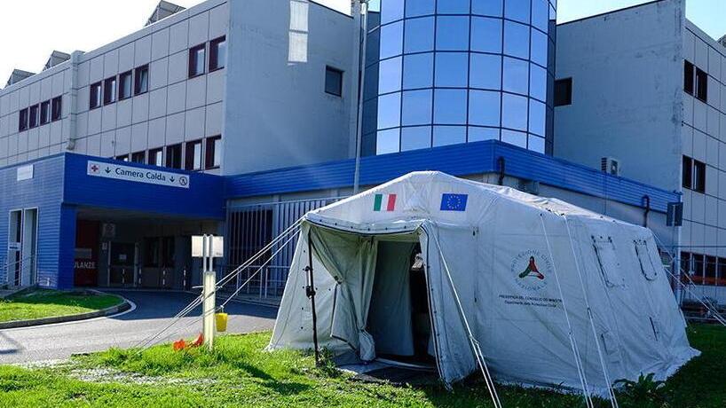 L’ospedale di Cecina (Foto di Michele Falorni/Silvi)