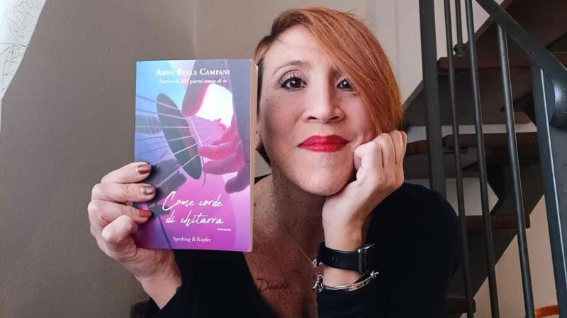 La scrittrice livornese Anna Bells Campani con il nuovo lavoro edito da Sperling & Kupfer