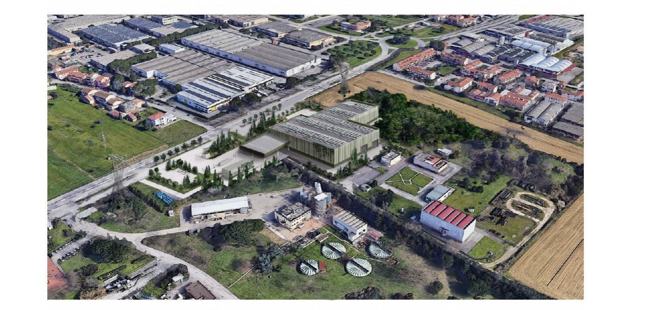 Il progetto per il Centro di riciclo degli scarti tessili