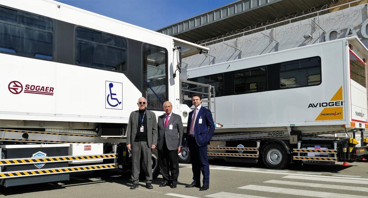 Elmas aeroporto green, nuovo mezzo per i passeggeri a ridotta mobilità