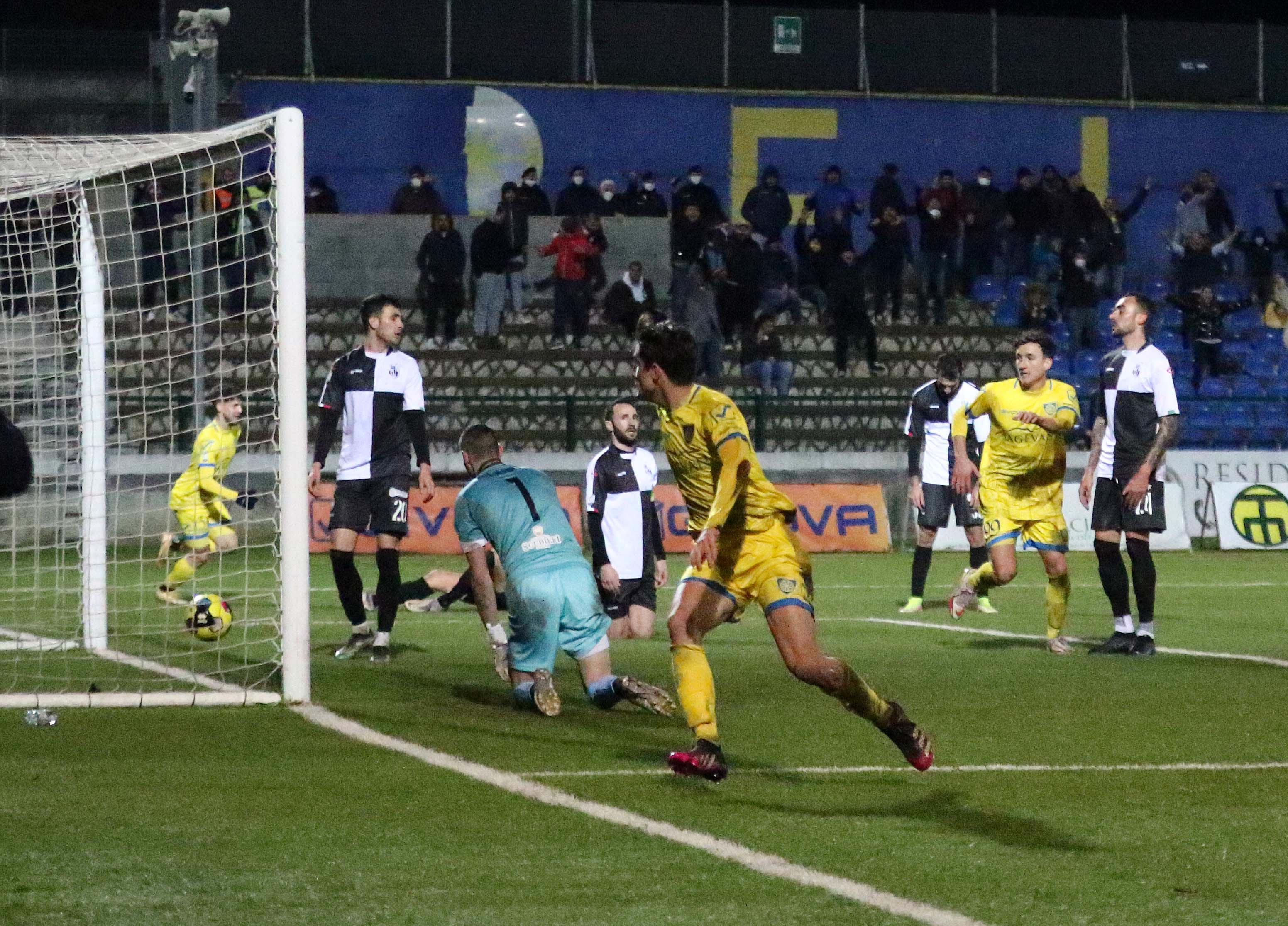 Il gol di Figoli