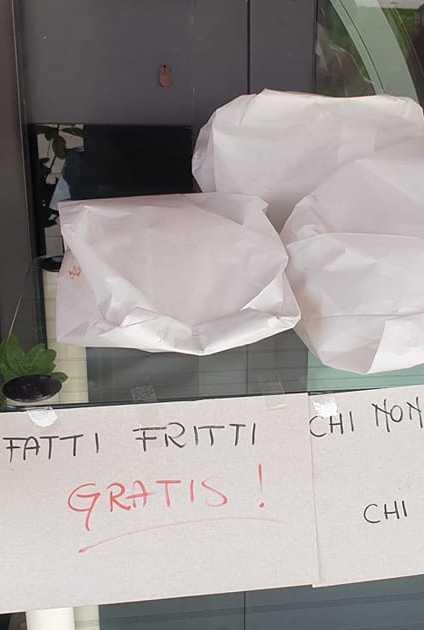 Le tzippulas invendute gratis per chi non può