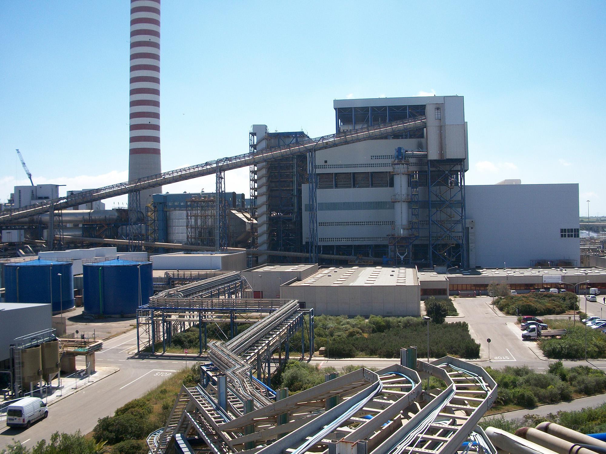 La centrale di Fiumesanto
