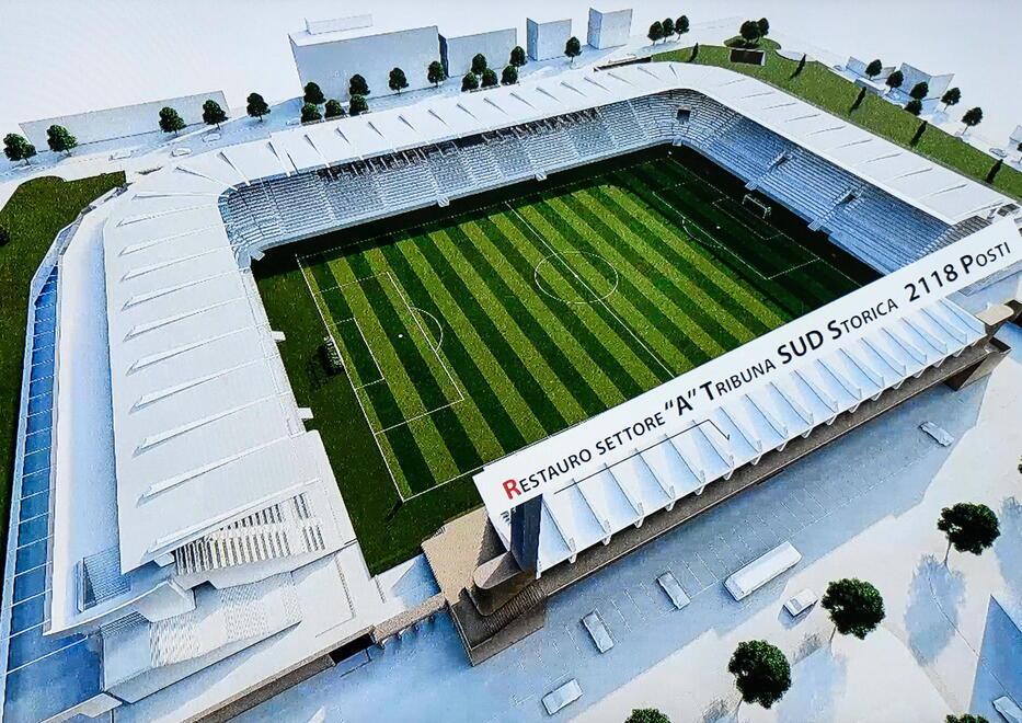 Il nuovo stadio Porta Elisa, la strada è ancora lunga ma si guarda con fiducia al 2023 