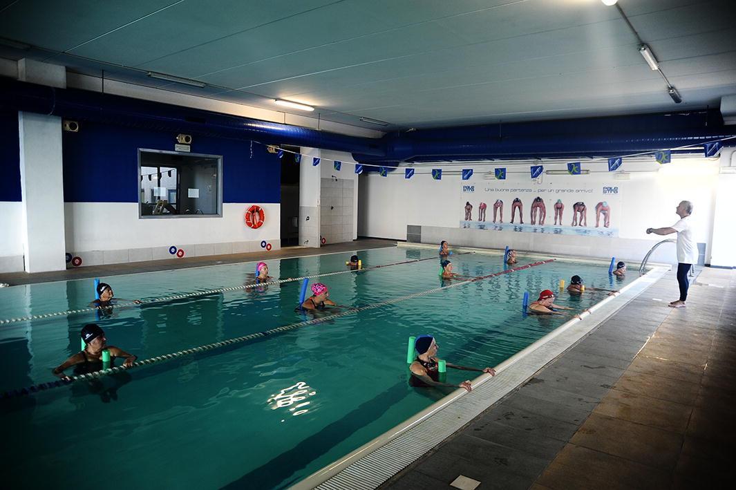 La piscina della palestra La Piramide
