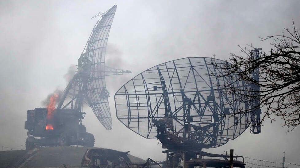 Radar ucraini danneggiati dai bombardamenti russi