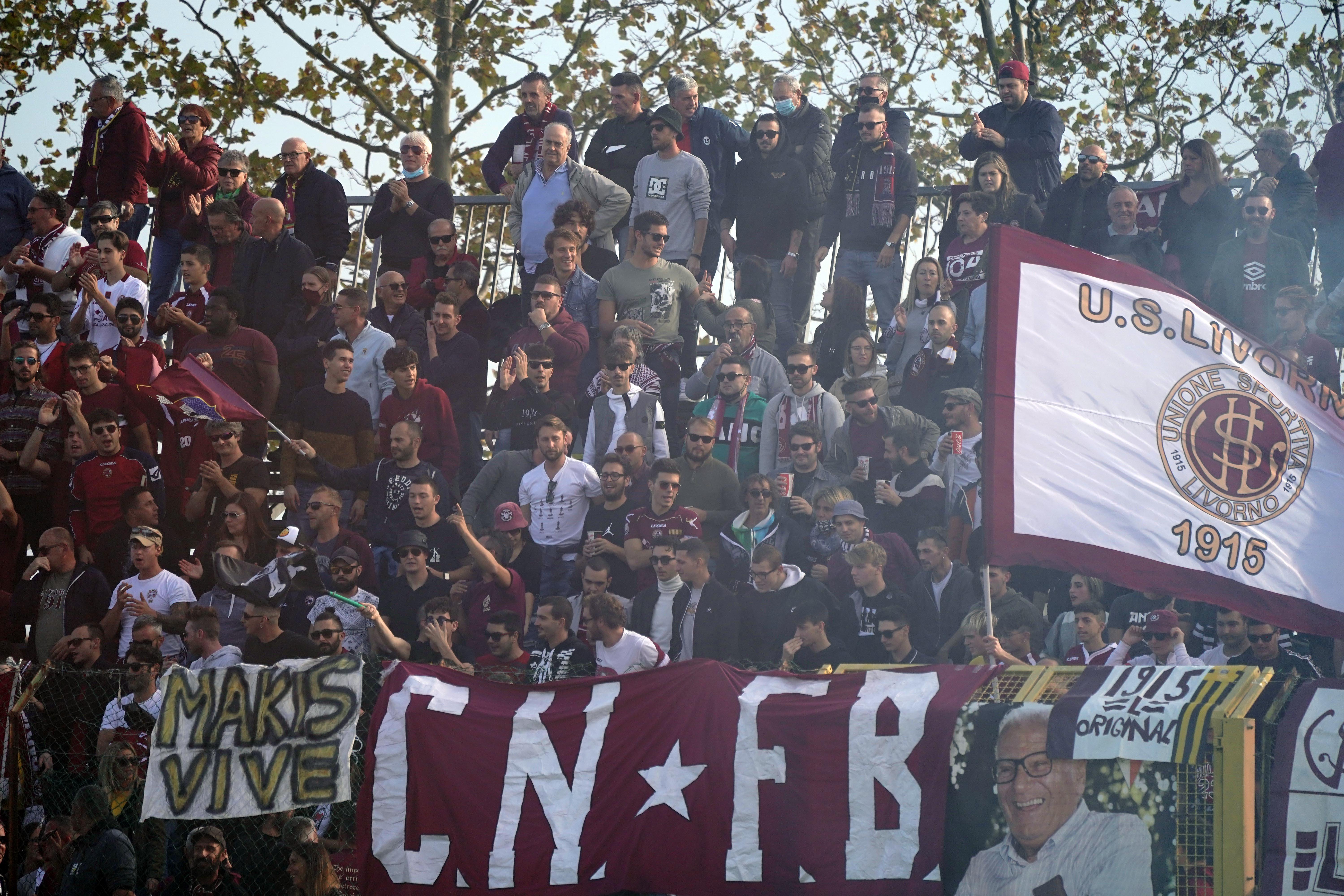 I tifosi del Livorno potranno seguire gli amaranto allo stadio di Santa Croce sull'Arno