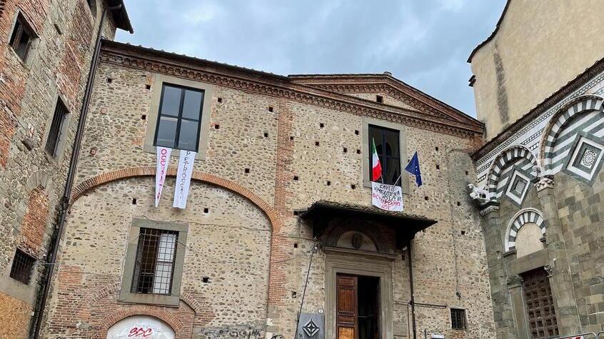 La sede centrale del liceo artistico Petrocchi: fino a mercoledì era occupata dagli studenti (nucci)