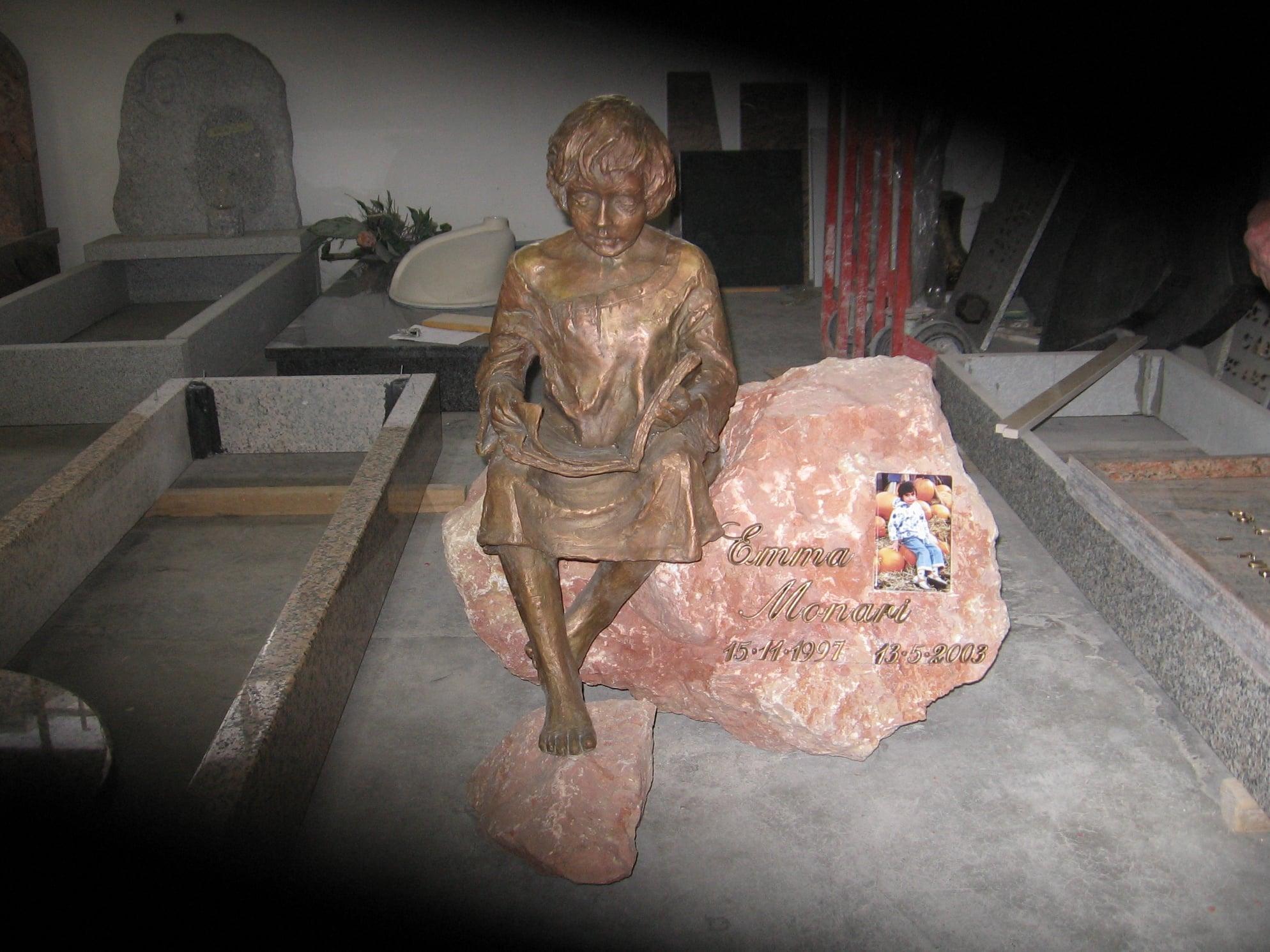 La statua rubata dai ladri