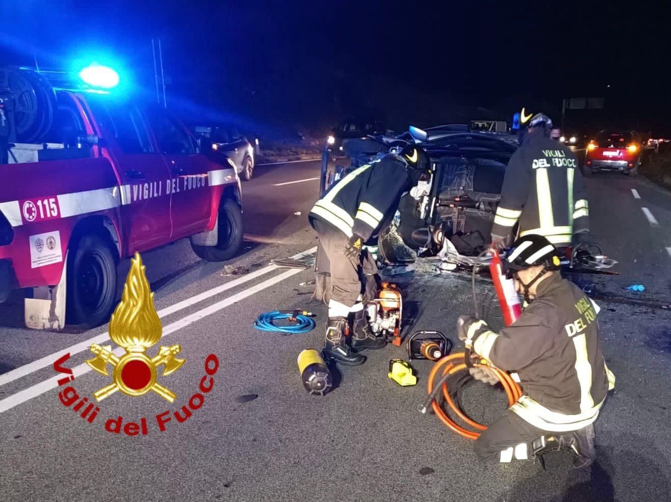 Olbia, scontro fra auto: due feriti in codice rosso 
