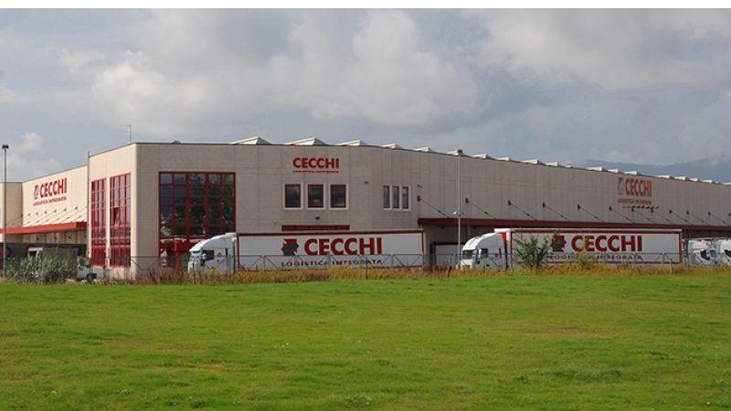 Il capannone della Cecchi Logistica