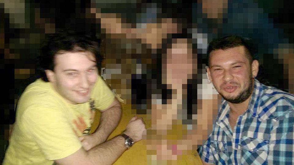 A sinistra Danny Scotto con l’amico Giuseppe Marchesano ucciso a colpi di pistola il 9 novembre 2018