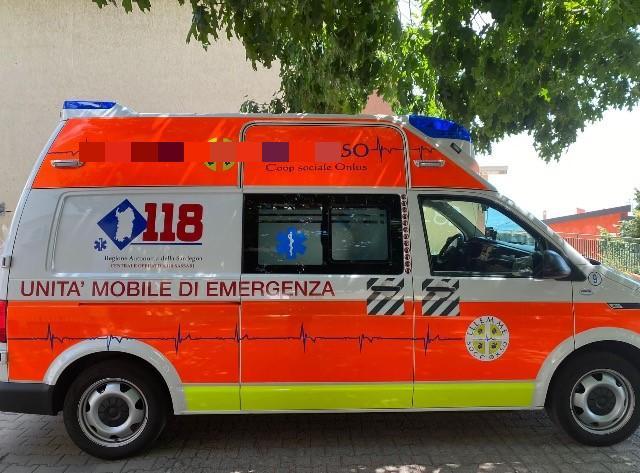 Un'ambulanza, immagine di repertorio