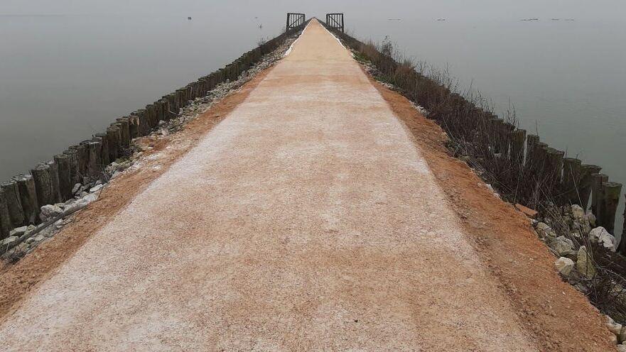 Lido Spina. La ciclabile in mezzo alle valli a un passo dall’inaugurazione