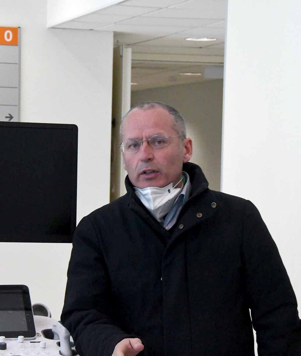 Il presidente Matteo Venturi