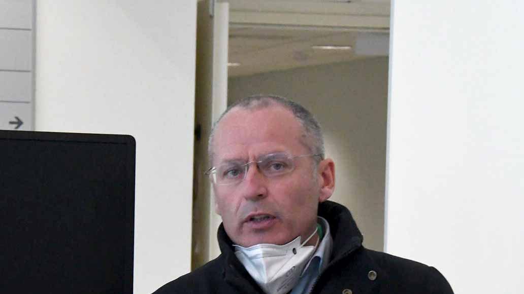 Il presidente Matteo Venturi