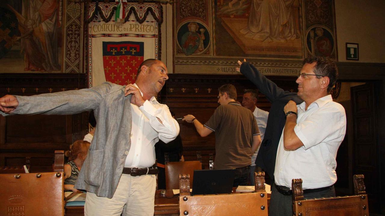 Maurizio Bettazzi nel giorno delle sue dimissioni