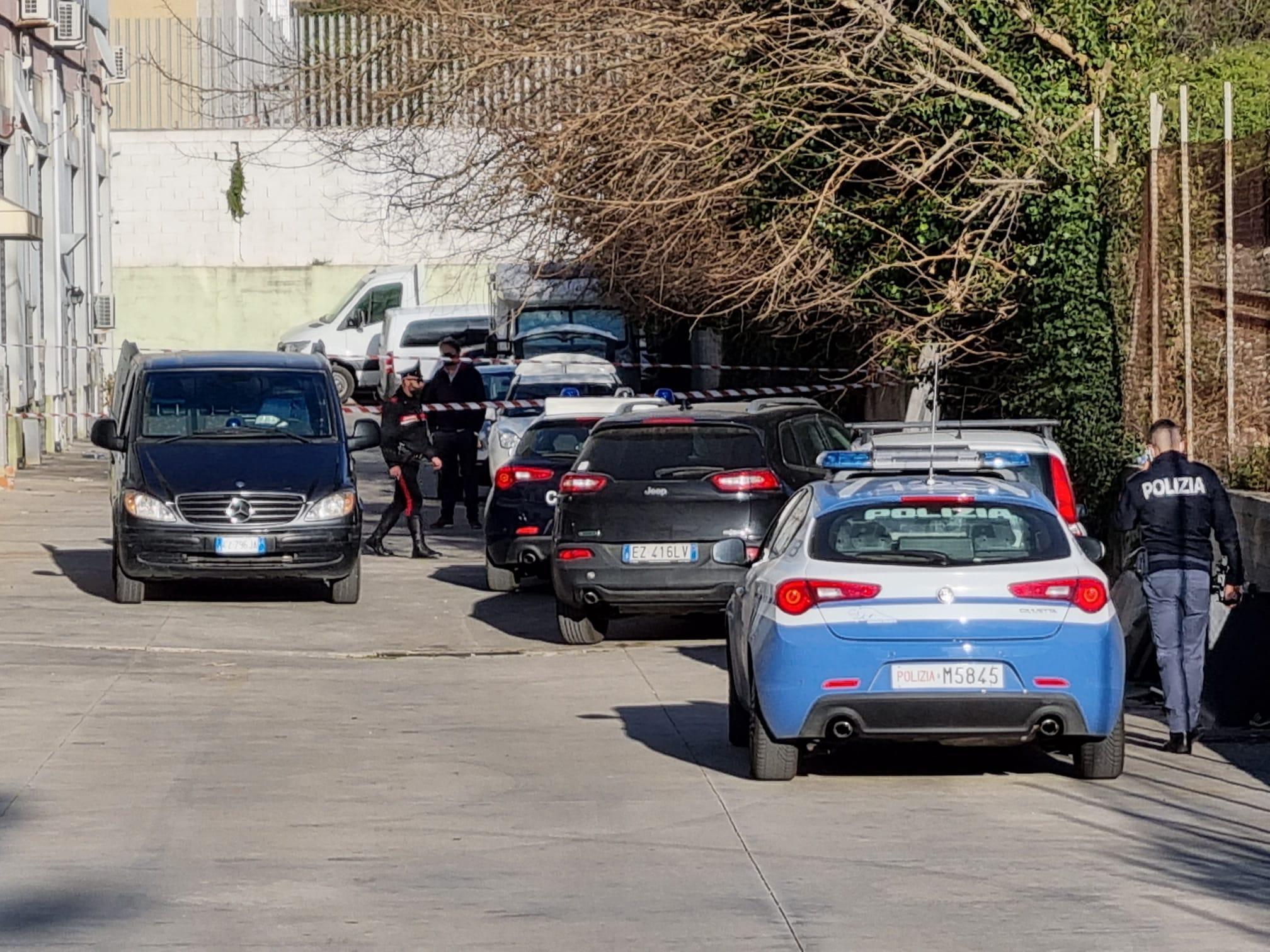 Il luogo della tragedia a Predda Niedda