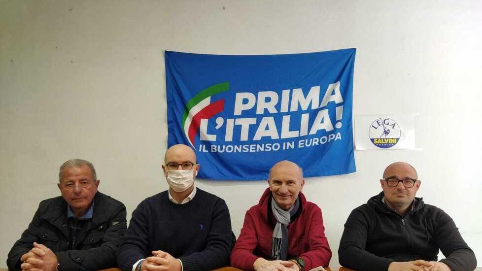 Da sinistra Massimo Petri, Alessandro Perini, Massimo Ciacchini e Carlo Ghiozzi