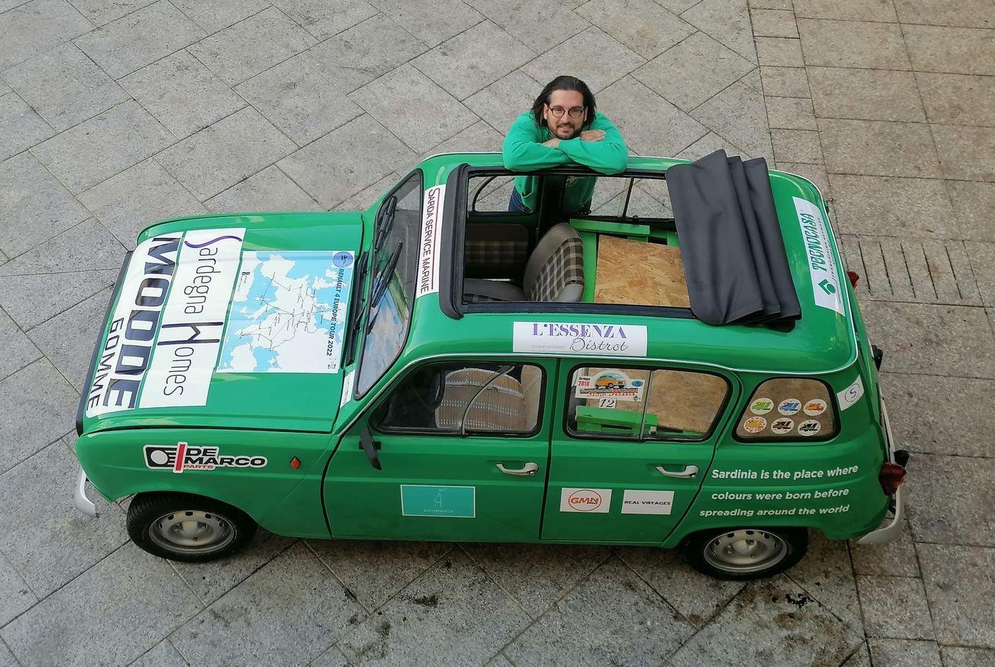 «Il viaggio della ripartenza, su una R4 girerò l’Europa»