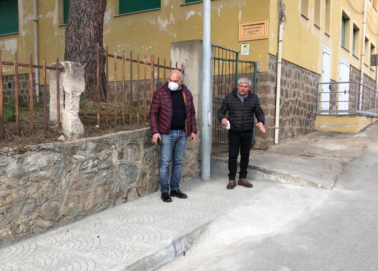 Avviato il recupero dei marciapiedi 