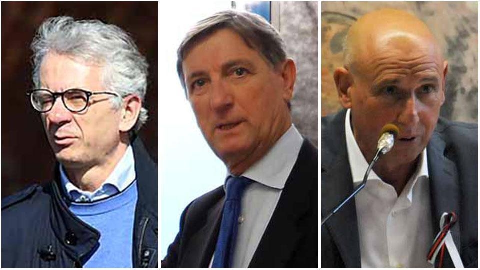 Il deputato Cosimo Maria Ferri, Angelo Zubbani e il dottor Elvino Vatteroni