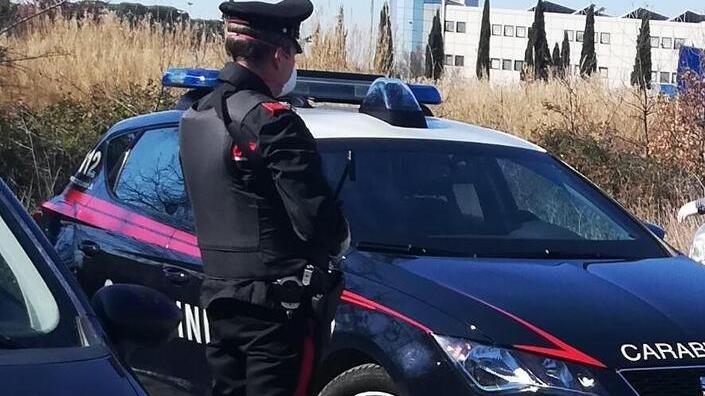 Un controllo dei carabinieri