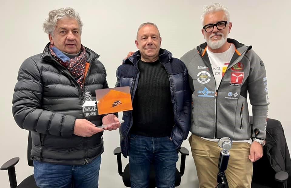 Da sinistra Luciano Fiori, Marco Fiorillo e Stefano Sinibaldi