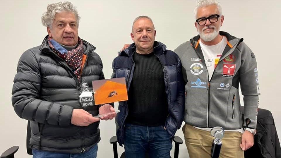 Da sinistra Luciano Fiori, Marco Fiorillo e Stefano Sinibaldi